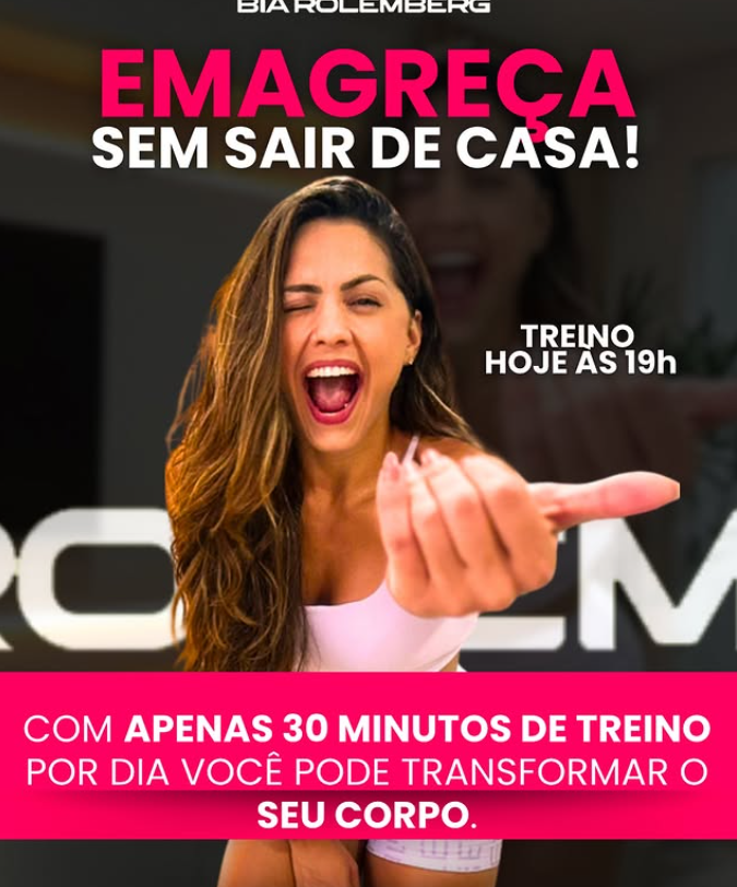 Emagrecimento com Exercícios: Treino em Casa com Ana Bia Rolemberg Empresario Conectado